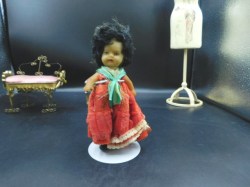 europe rubber doll red